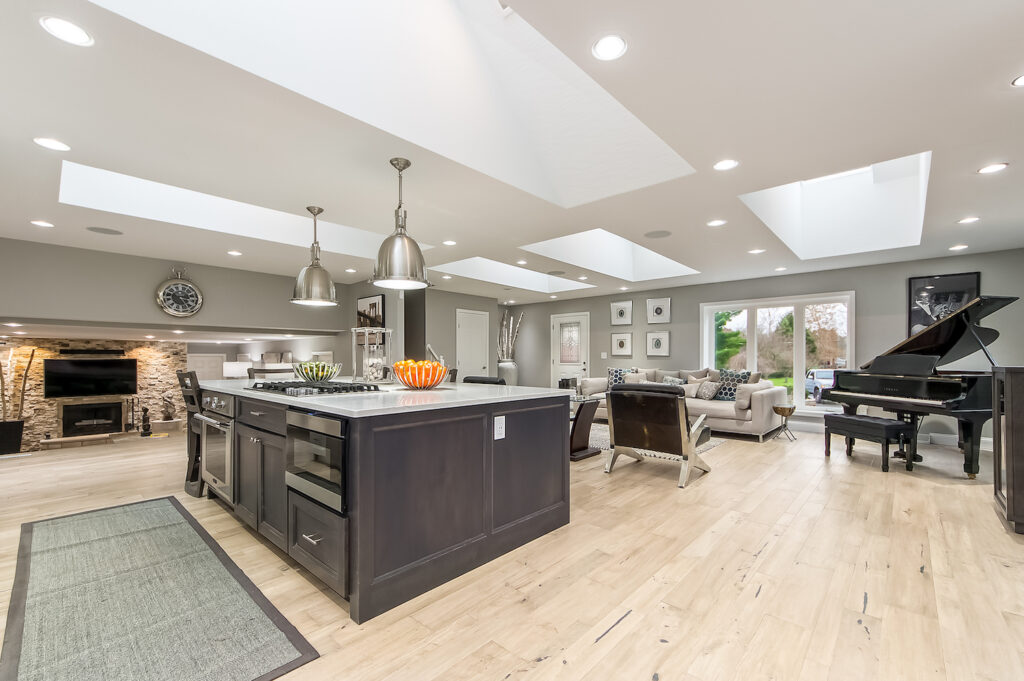 Modern kitchen remodel by American Craftmen